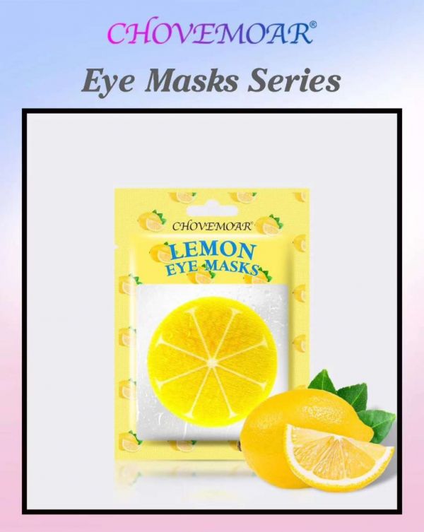 CHOVEMOAR Eye patches with lemon extract 6 ml, set - 6 pairs